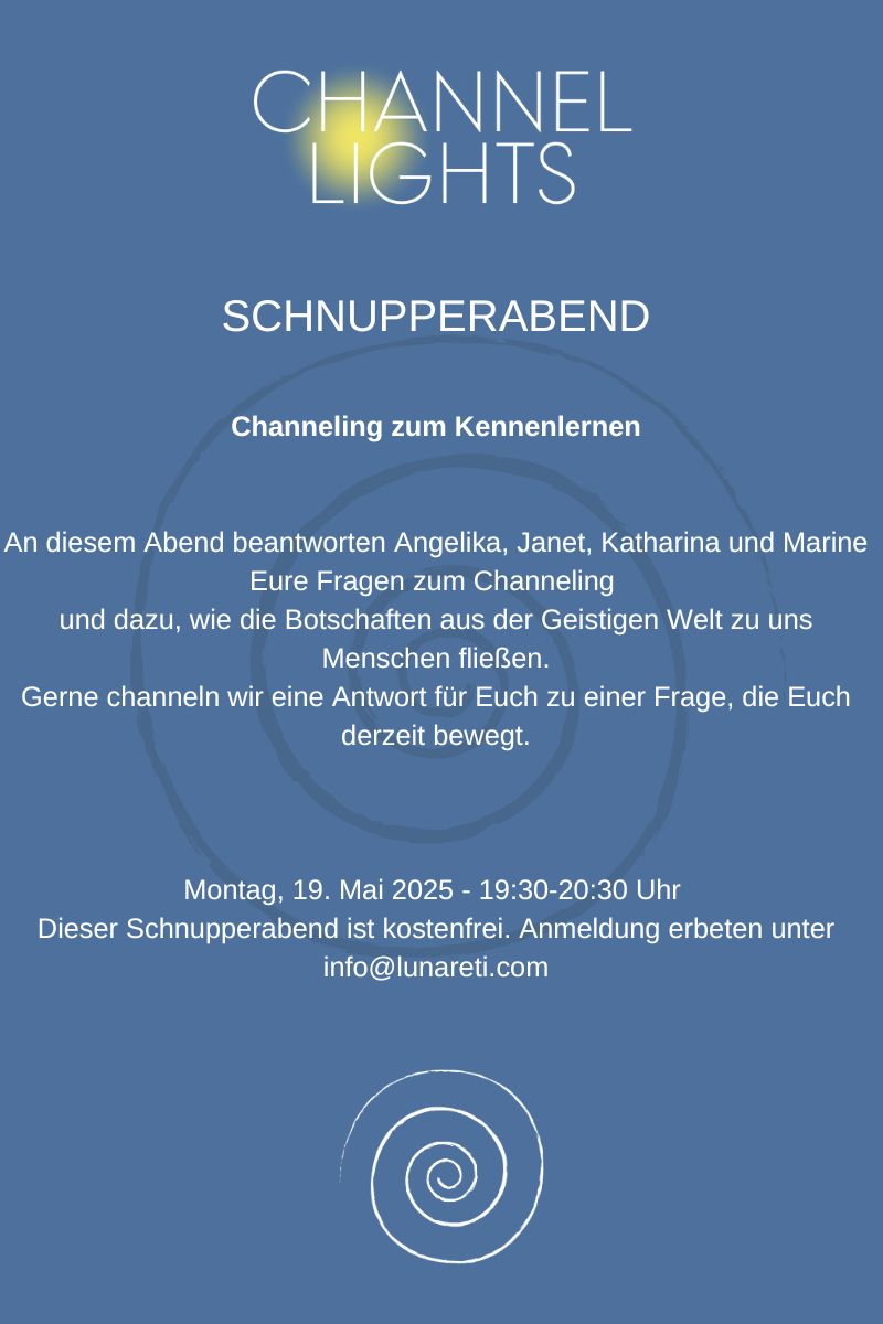 Channeling-Kennenlernabend