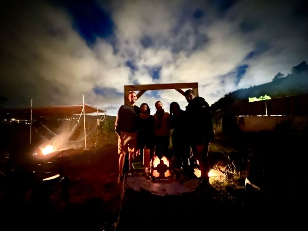 Vollmondritual mit Lagerfeuer