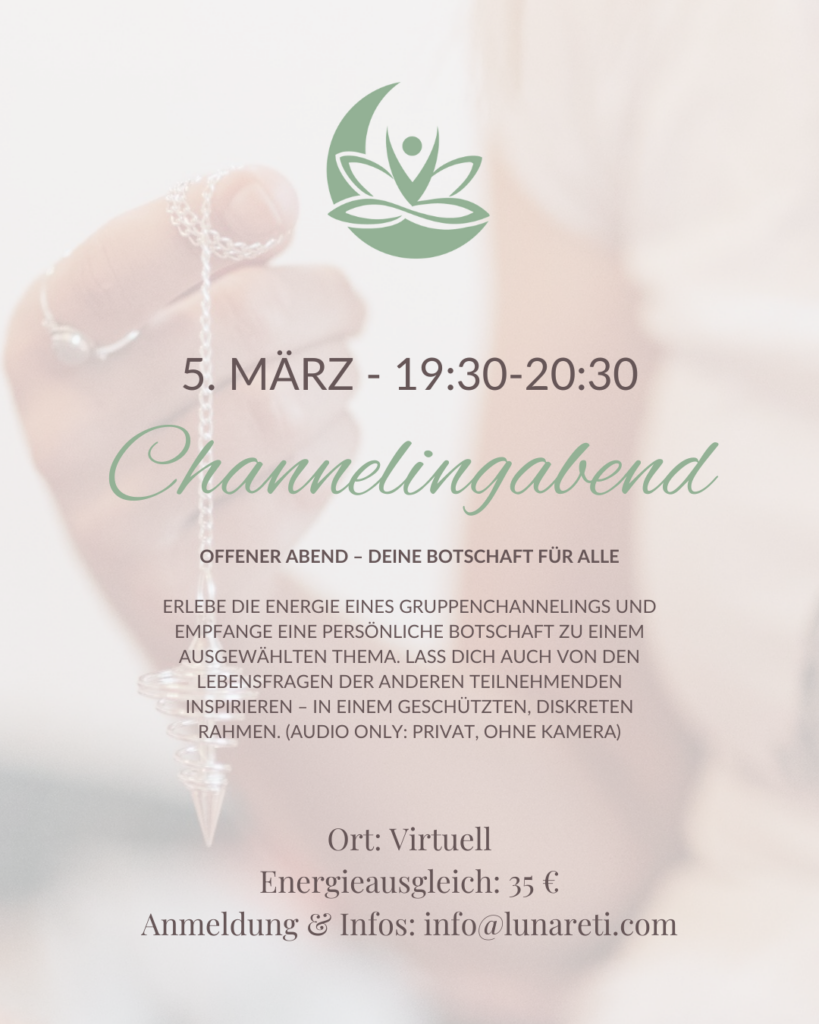 Noche de channeling el 5.3.26